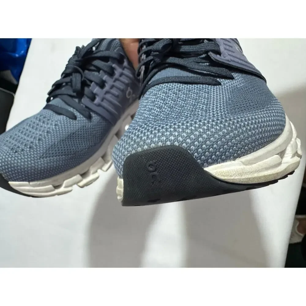 On Cloudswift 3 Women's 6.5 Blue White Athletic Running Walking Shoes Sneakers